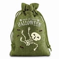 thumbnail image 1 of Bolsas de regalo con cordón, bolsitas de dulces para trucos o tratos, para decoraciones de fiesta de Halloween, 1 of 6