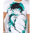 thumbnail image 4 of My Hero Academia Japanese Anime Men's Deku Tee T-Shirt - White (Large), 4 of 4