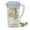 Gray, variant on Djiypn Heavy-Duty 3L/0.79Gallon Plastic Pitcher with Lid,Clear Plastic Pitcher for Refrigerator, BPA Free, Space-Saving, Fill with Cold Drinks, Lemonade, Milk, Juice, Black