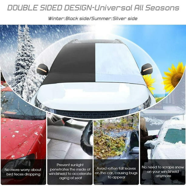 Universal premium windshield snow cover deals sunshade