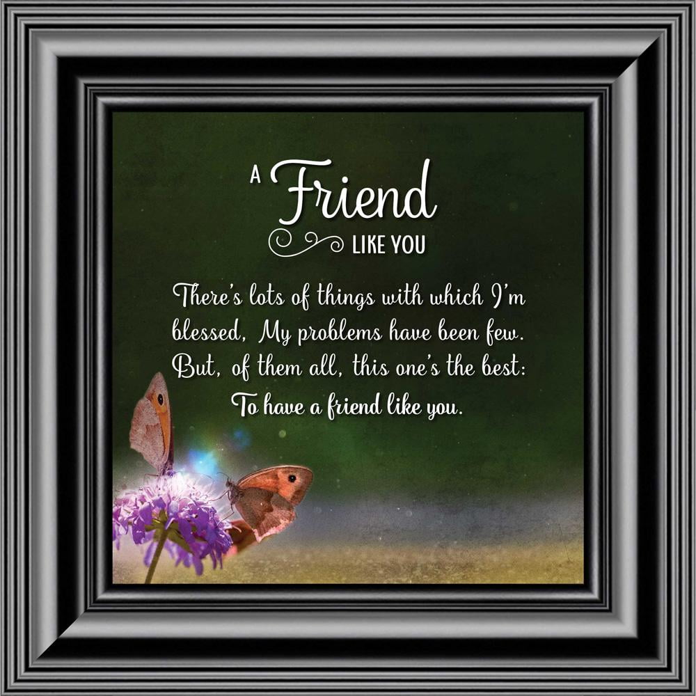 A Friend Like You, Friendship Gifts, Picture Frame for Best Friend