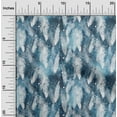thumbnail image 2 of oneOone Cotton Cambric Teal Blue Fabric Feather Sewing Material Print Fabric By The Yard 56 Inch Wide-S8, 2 of 6