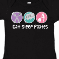 thumbnail image 4 of Inktastic Eat Sleep Pilates Girls Baby Bodysuit, 4 of 5