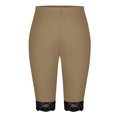 thumbnail image 4 of zbxnLI Women's Biker Shorts Plus Size Elastic Waist Lace Workout Yoga Shorts Slim Short Leggings for Women, 4 of 5