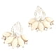 thumbnail image 2 of Pendientes de Hojas Brillantes Xihbxyly para Damas Color Beige, 2 of 3