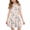 Light Gray, variant on YOUYEDIAN Girls Easter Dress Kids Festival Cute Bunny Print A-Line Dresses Teen Casual Short Sleeve Crew Neck Sundress with Pockets (Light Gray, 9-10 Years)