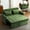 Green, variant on Harper & Bright Designs Loveseat with Pull Out Bed, Convertible Tufted Sleeper Sofa Bed with Adjustable Backrest, Chenille Pull Out Bed with USB Charging Ports for Apartments Small Spaces, Black