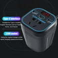 thumbnail image 4 of Tammyyerke Car Power Inverter 24V/12V to 220V Led Display 3 USB Ports New P5 U2V3. H8A8, 4 of 9