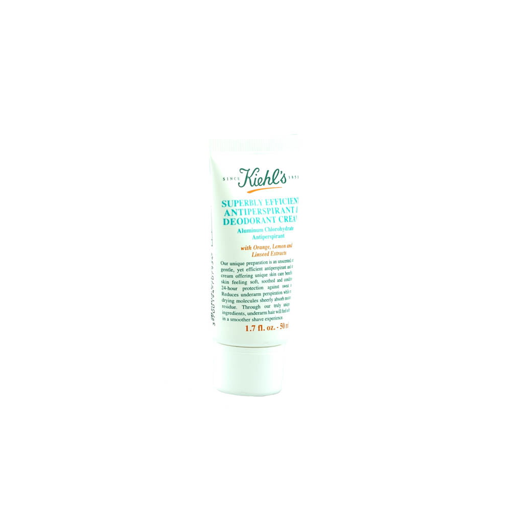 Kiehl's Superbly Efficient Anti & Deodorant Cream - Small 1.7oz -
