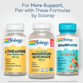 thumbnail image 6 of Solaray L-Theanine - 90 VegCaps - 200 mg + 100 mg Green Tea Leaf, 6 of 6