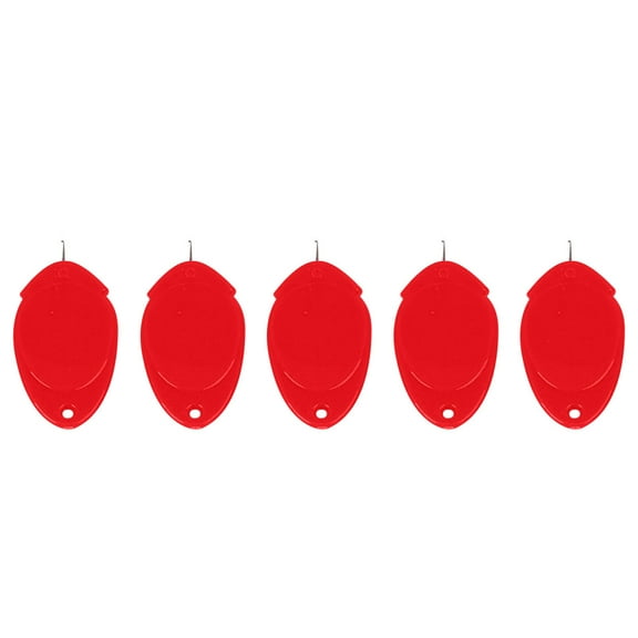 Set of 5 Needle Threader Sewing Needle Threader Hand or Machine Threading Tool Simple Wire Loop Tool Threader for Hand or Machine Sewing & Crafting