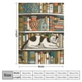 thumbnail image 4 of Orinice Cute Cat Warm Lightweight Blanket Soft Fleece Blankets for All Seasons, Living Room Sofa Decor, Cow Gifts, Multiple Sizes Available 50x60in, 4 of 6