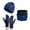 Navy, variant on Winter Beanie Hat Circle Scarves Touchscreen Gloves Set Unisex ( One Size)