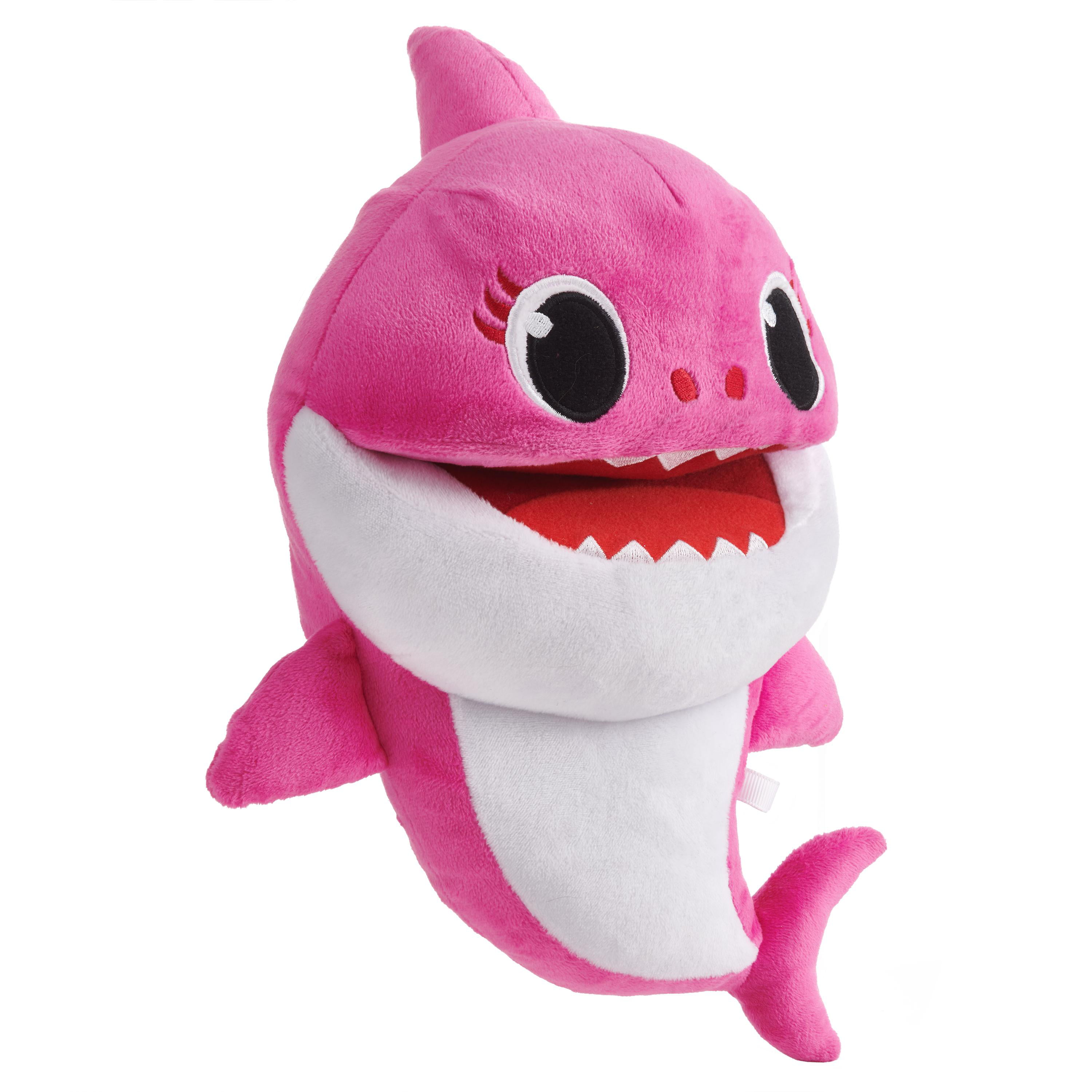 WowWee Pinkfong Baby Shark Official Song Puppet with Tempo Control Daddy Shark 