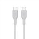 thumbnail image 2 of Cable USB C a USB C de 1.5 M Braided Belkin plateado, 2 of 8