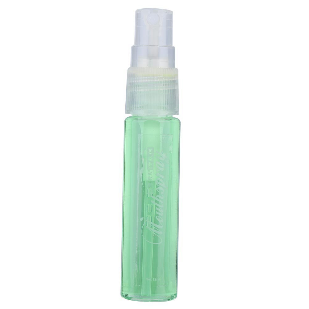 1 / 2pcs Spray buccal Portable Menthe naturelle Breath Mist