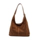 thumbnail image 2 of Bolso de gamuza Yuyangstore bolso de mano grande Marrón amarillento, 2 of 8