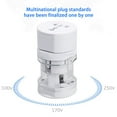 thumbnail image 6 of Outlet Extender Universal Portable Travel Plug Adapter 4 In1 Multi-function Charger Socket Converter Electrical Outlet Adaptor Plug, 6 of 6