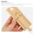 thumbnail image 5 of Train Track Replacement Parts Railway Wooden Accessories Educational Toy Sets for Kids The Child 18 Pcs, 5 of 6