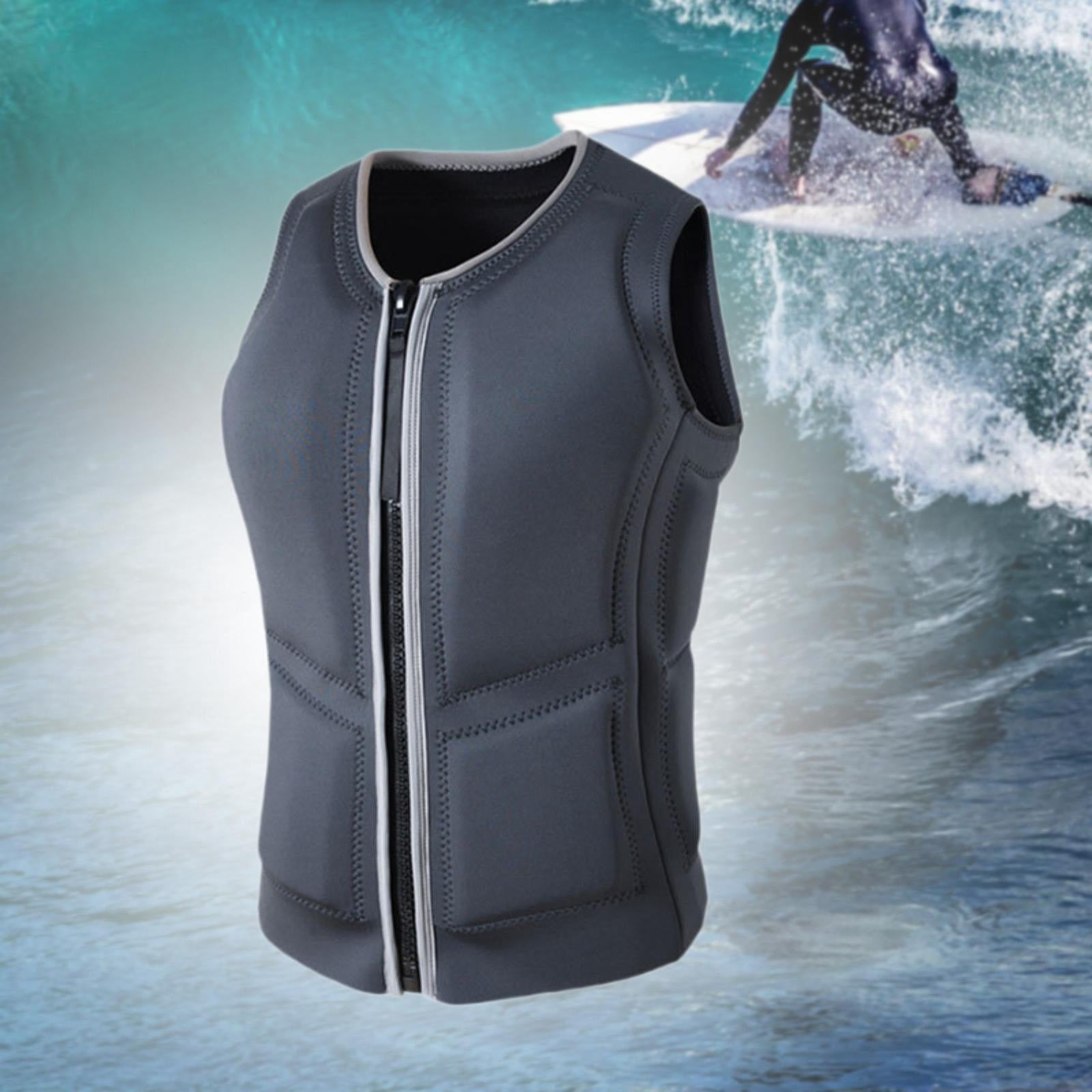 DimyFew Adult Life Vest Buoyancy Aid Portable Lightweight Summer Life Jacket for Boating S