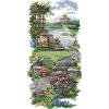 thumbnail image 3 of Cuadros Decorativos Camino de jardín de punto de cruz parcial de 14 quilates estampado hilo de algodón DIY costura Ndcxsfigh Nuevos Originales, 3 of 9
