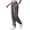 Grey, variant on Baggy Sweatpants for Women Lined Casual Drawstring Jogger Pants High Waist Workout Lounge Trousers with Pocket