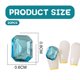 thumbnail image 2 of Taladro de hielo azul a través de la luz de la luna, adorno para uñas, punta para el cabello, taladro inferior, superllamativas, adorno en forma de taladro, 10 Uds., 2 of 5