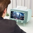 thumbnail image 5 of TV Shaped Tissue Box Cover with Phone Stand for Living Room Bedroom Office and Kitchen, 5 of 6