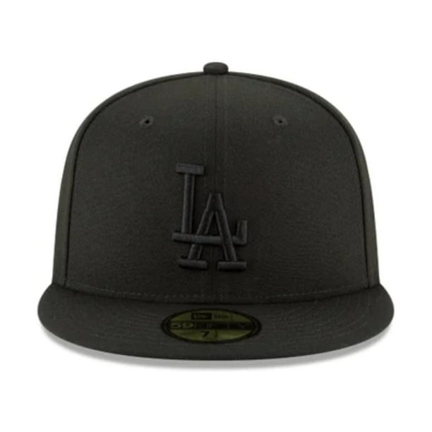GORRA NEW ERA 59FIFTY 7 1/4 LOS ANGELES DODGERS BLACK ON BLACK 11591150