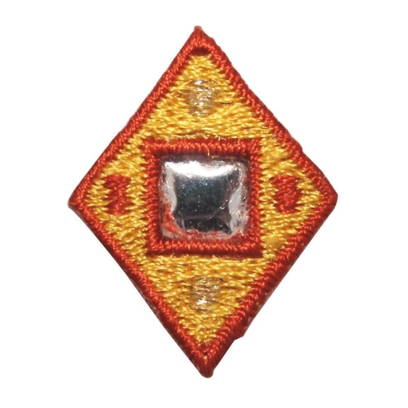 ID 8806 Reflective Diamond Craft Patch Shiny Symbol Embroidered Iron On Applique