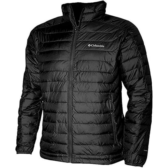 Columbia Men's White Out II Omni Heat Insulated Puffer Jacket (S, Black)