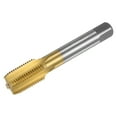 thumbnail image 1 of Unique Bargains M20 x 2 Titanium Coated M35 High Speed Steel Straight Flute Metric Thread Screw Tap, 1 of 6