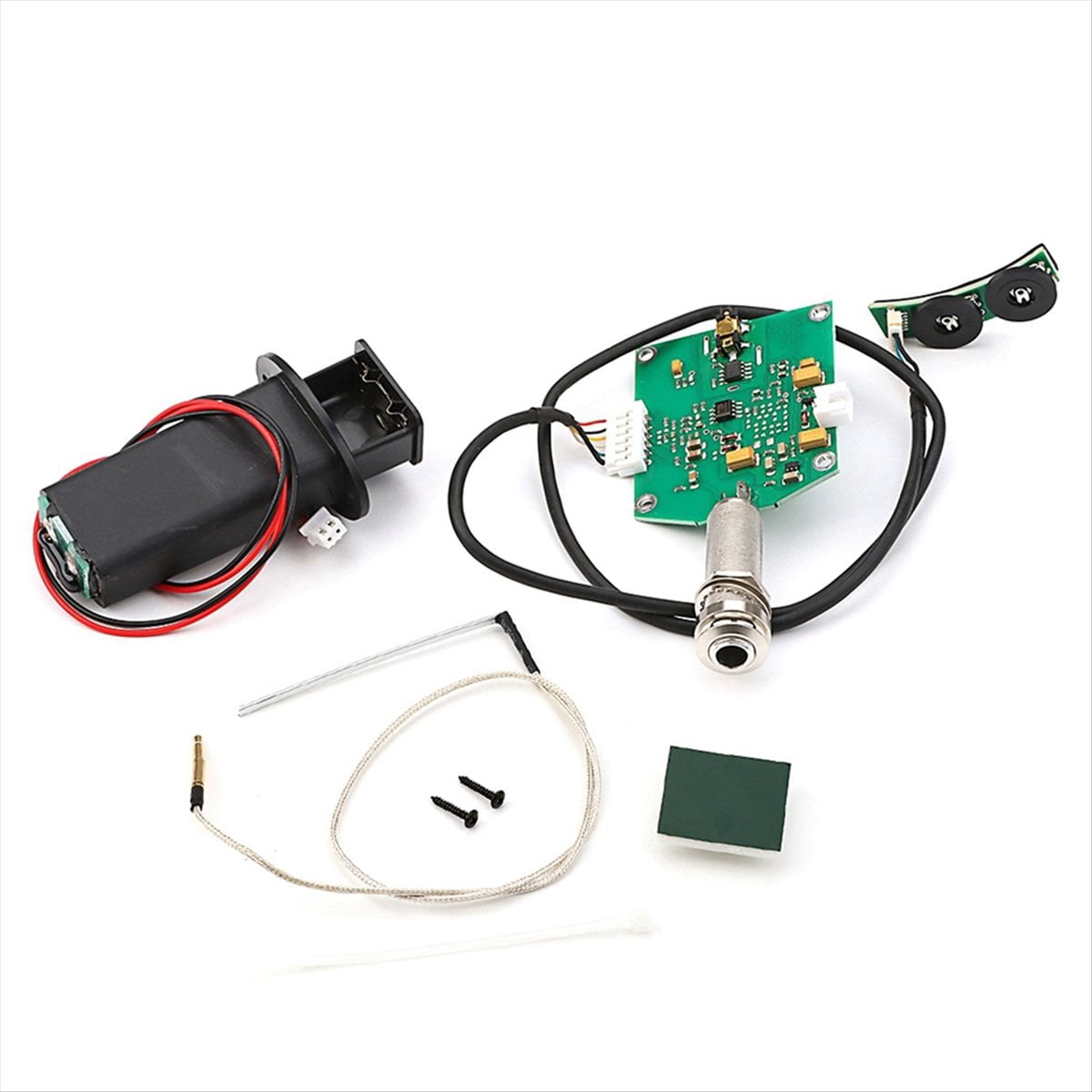 Guitar Equalizer Guitar Pickup Guitar Piezo Pickup Onboard Preamp System for Acoustic Guitar