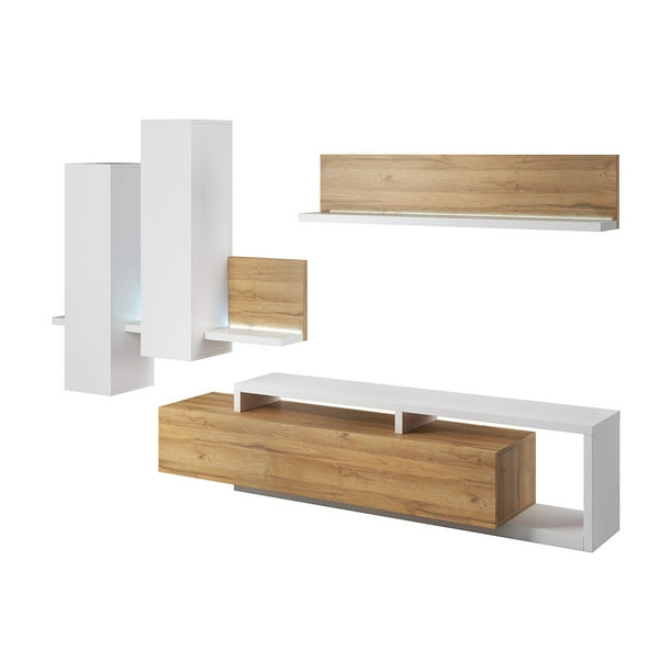 Amazon Com Whalen 3 In 1 Black Tv Console For Tvs Up To 70 By Whalen Kitchen Dining