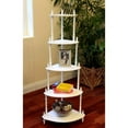 thumbnail image 3 of Frenchi Home Furnishing Support d'Angle à 5 Niveaux, Blanc, 3 of 3