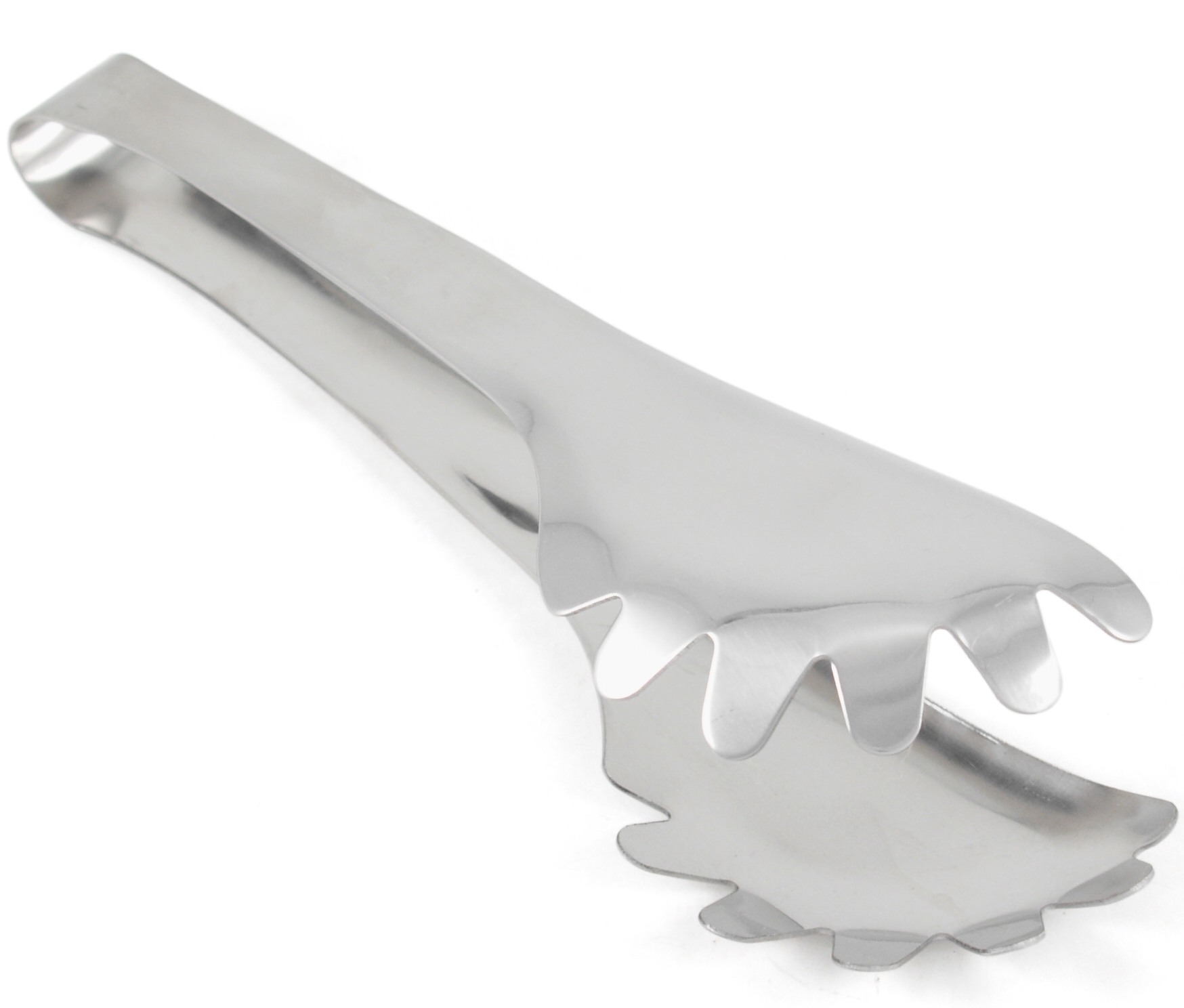 Stainless Steel Serving Tong with Teeth 8 Inch
