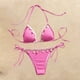 thumbnail image 1 of Traje de baño para mujer, moda, cómodo, bikini, traje de baño liso para mujer, bikinis, trajes de baño para mujer, conjuntos de bikini para mujer, trajes de baño bikini para mujer, 1 of 6