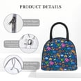 thumbnail image 4 of Haiem Sea Fish Printed Lunch Bag Women, Lunch Box Lunch Bag for Women, Small Leakproof Cute Lunch Tote Large Capacity Reusable Insulated Cooler Lunch Container, 4 of 6