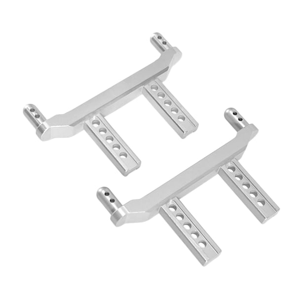 2 piezas de repuesto para montaje de postes de carrocería RC 1/16 que reemplazan los montajes de columna para 16102 Plata