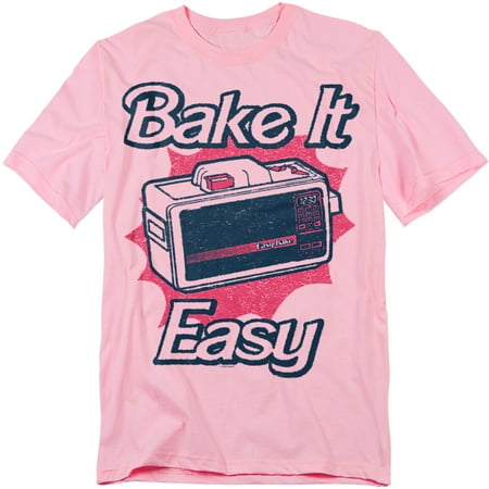 Easy Bake Oven T-Shirt Bake It Easy Unisex Graphic Tee For Men & Women Pink price history on PriceWatchPro