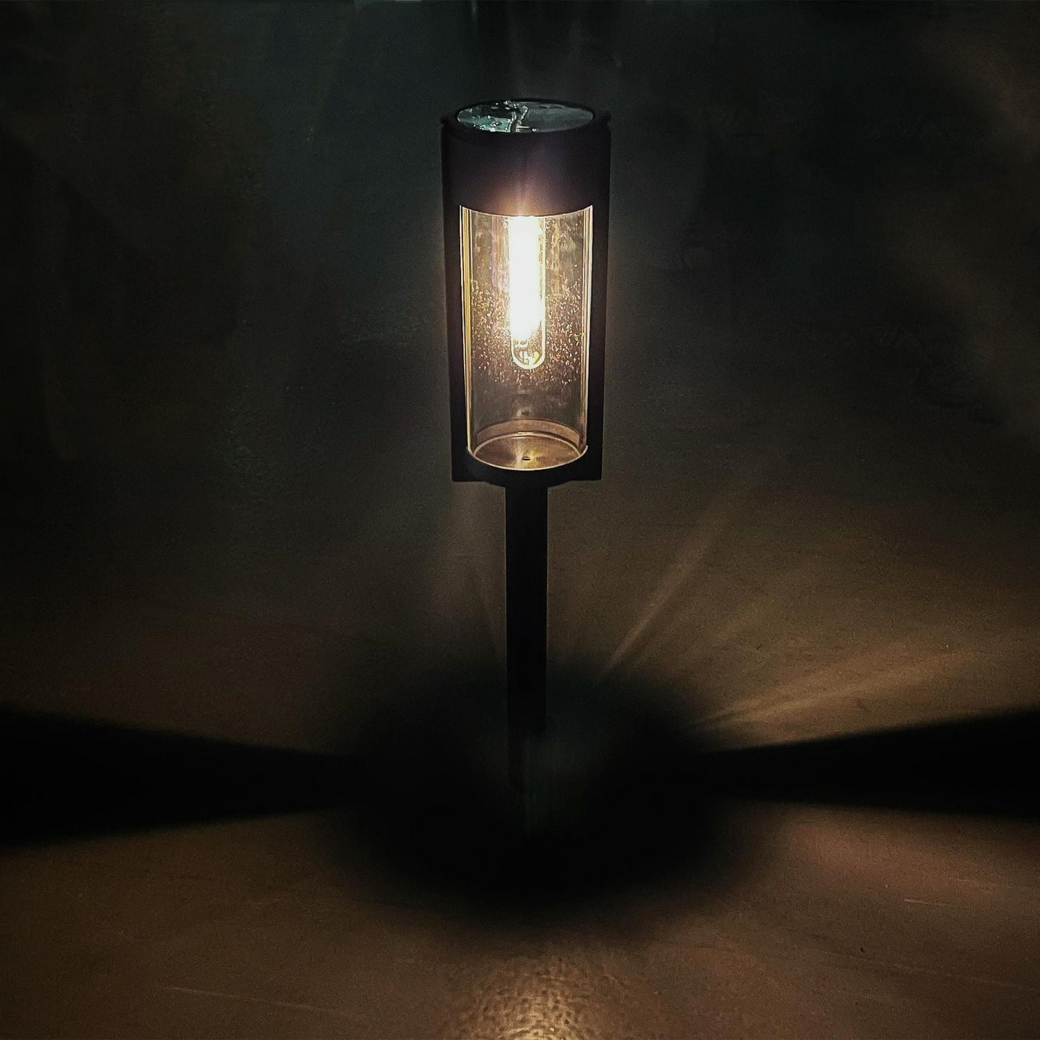 Better Homes & Gardens Bollard Solar 15 Lumen Pathway Light, (4-Pack)