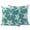 Teal Green, variant on Outdoor Waterproof Pillow Covers Summer Blue Starfish on Vintage Cotton Linen Decorative Throw Pillow Protectors,Pillowcase Cushion Cases for Patio Sofa Garden Couch,16x16in,Pack of 2