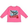 thumbnail image 3 of Inktastic Big Brother Shark Boys Long Sleeve Toddler T-Shirt, 3 of 5