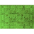 thumbnail image 1 of Ahgly Company Indoor Rectangle Oriental Green Industrial Area Rugs, 3' x 5', 1 of 4