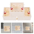 thumbnail image 5 of KAKOWELY outlet box 3pcs Electrical Outlet Boxes Concealed Installation Wall Mounted Electrical Box Electrical Project Box Small Waterproof Junction Box3.58"X3.23"X1.97", 5 of 5