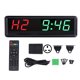 thumbnail image 1 of Reloj temporizador de gimnasio Control remoto 1,8 pulgadas LED cuenta atrás 100‑240V para entrenamiento enchufe del Reino Unido, 1 of 5