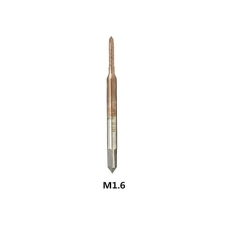 

Aokid M1 M1.2 M1.4 M1.6 M1.7 M1.8 Mini Machine Metric Thread HSS Screw Tap Drill Bit Hardware tools Sturdy Durable Wide Application Hardware Tool