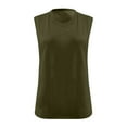thumbnail image 4 of Ltctricy Women's Plus Size Tank Tops Fashion V Neck Sleeveless T-Shirts Summer Casual Tees Loose Tunic Cami Shirts, 4 of 4