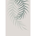 thumbnail image 2 of 1x Studio II 14x18 White Modern Wood Framed Museum Art Print Titled - Leaf Frilly Green, 2 of 4