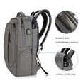 thumbnail image 4 of Mochila para portátil KROSER Large con puerto USB de 17,3", repelente al agua, 4 of 7